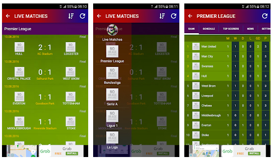 football results apps